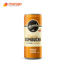 Remedy - Organic Kombucha Ginger Lemon 有機紅茶菌檸檬薑味(康普茶) (罐裝)  250ml(有機純天然飲品,純素無糖)