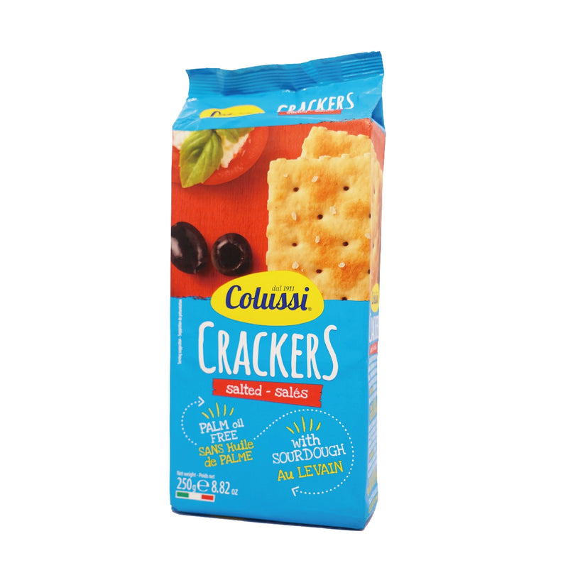 Colussi - Colussi Salted Sourdough Crackers 天然酸種海鹽克力架 250g