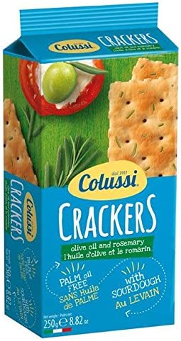 Colussi - Colussi Olive Oil and Rosemary Sourdough Crackers 天然酸種迷迭香克力架 250g