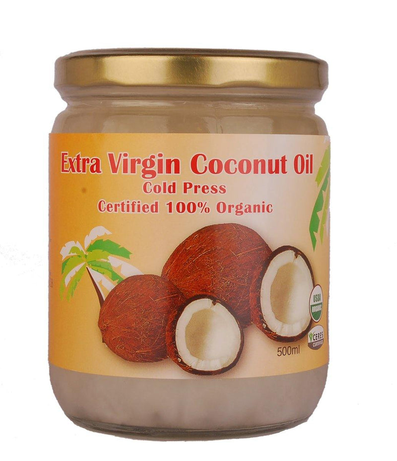 Coconut King - 有機初榨椰子油 - 500ml -  Mango Store