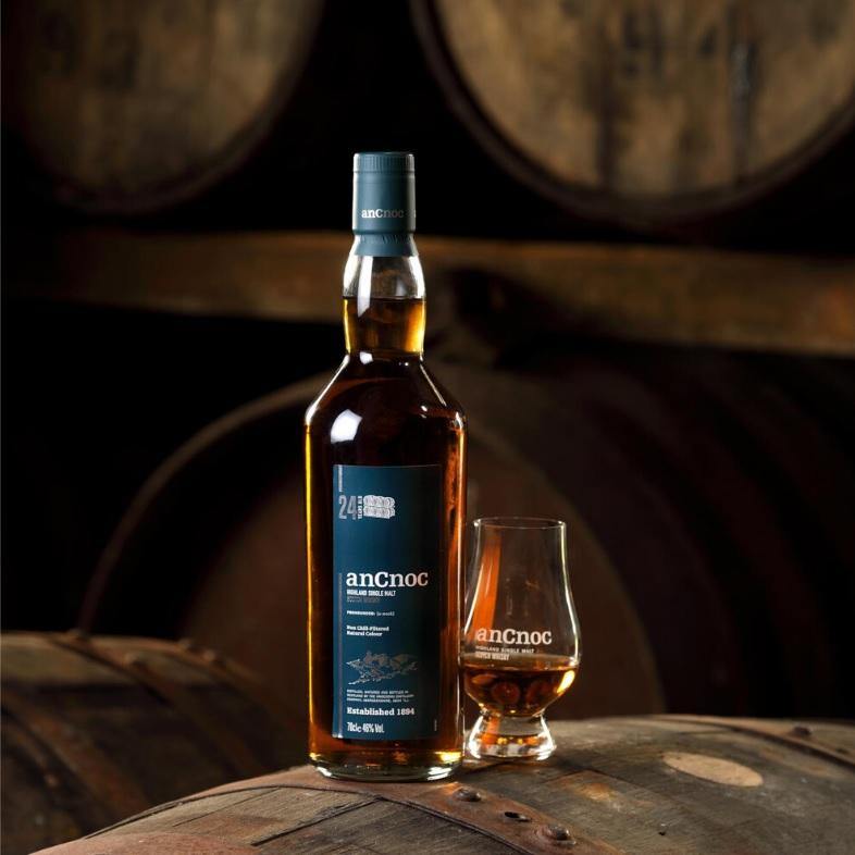 AnCnoc - 24 Years Old Single Malt Scotch Whisky 蘇格蘭24年單一麥芽威士忌 700ml -  Mango Store