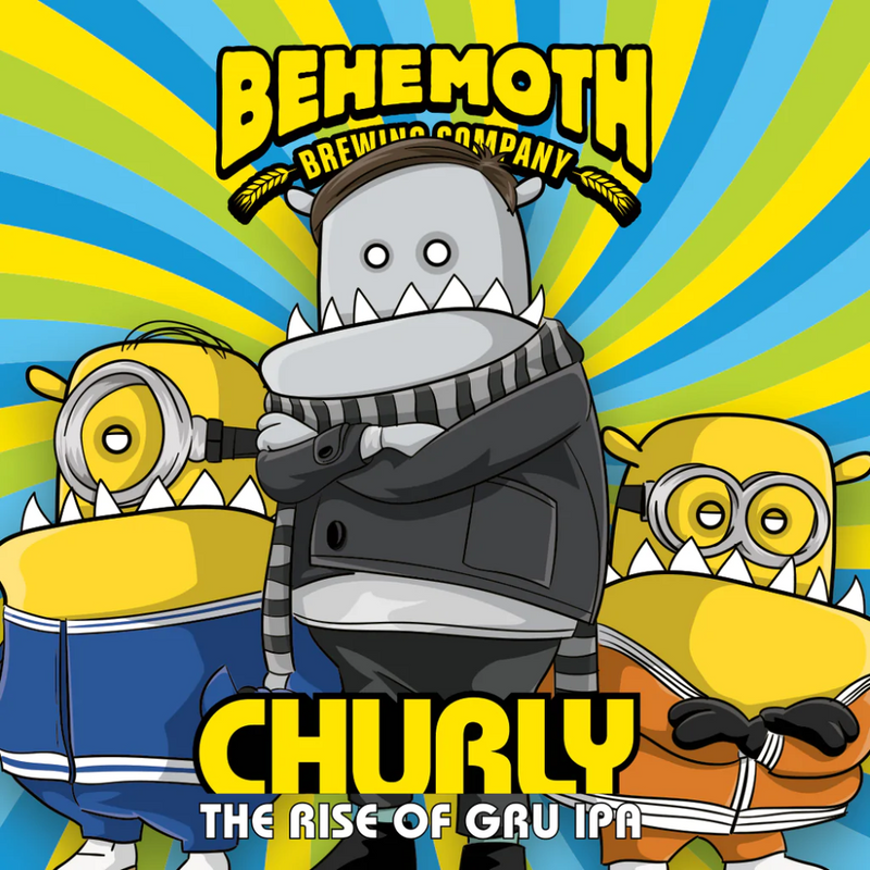 Behemoth Brewing - Behemoth Churly The Rise of Gru IPA 紐西蘭手工啤酒 440ml (2罐)