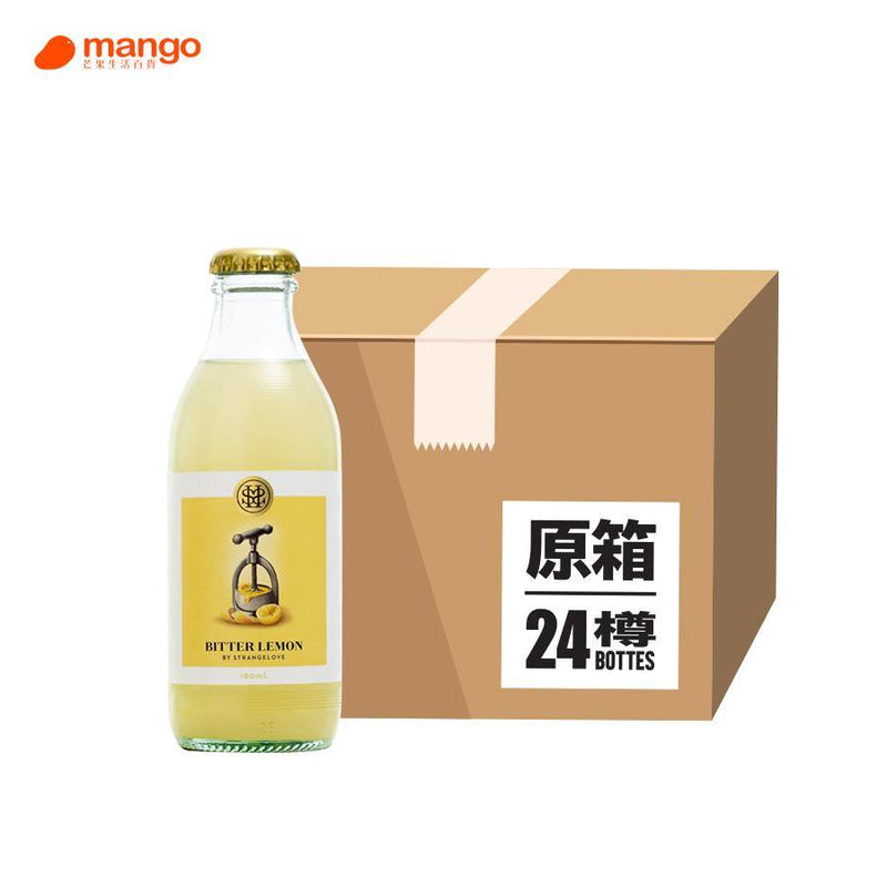 StrangeLove - Bitter Lemon 湯力水 180ml (原箱24樽) -  Mango Store
