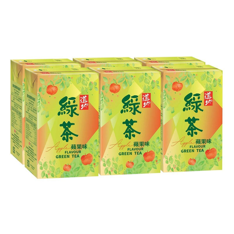 道地 - 蘋果綠茶 250ml (6包裝) -  Mango Store