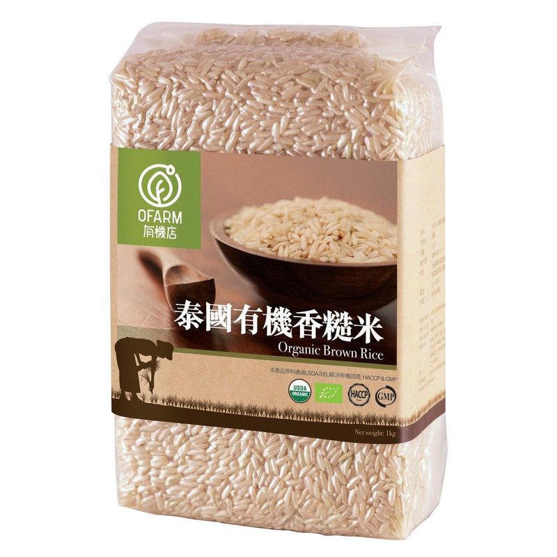 O'Farm - 泰國有機香糙米 - 1kg -  Mango Store