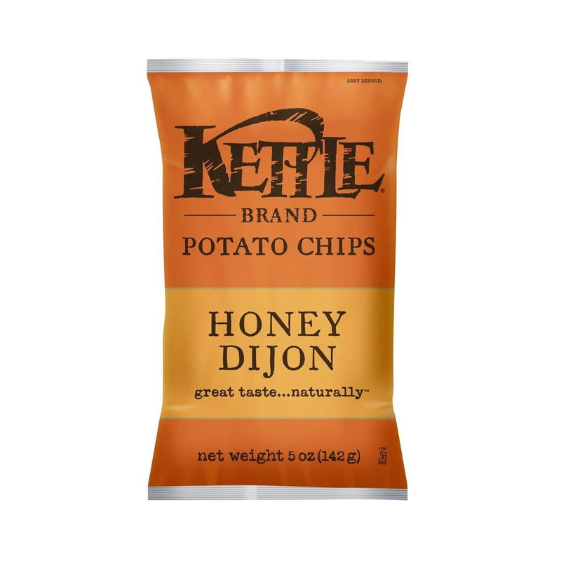 Kettle - 美國天然手製薯片 - 法式芥末蜜糖味Kettle Chips Honey Dijon 5oz (141g) (此日期最佳: 3/7/2021) -  Mango Store