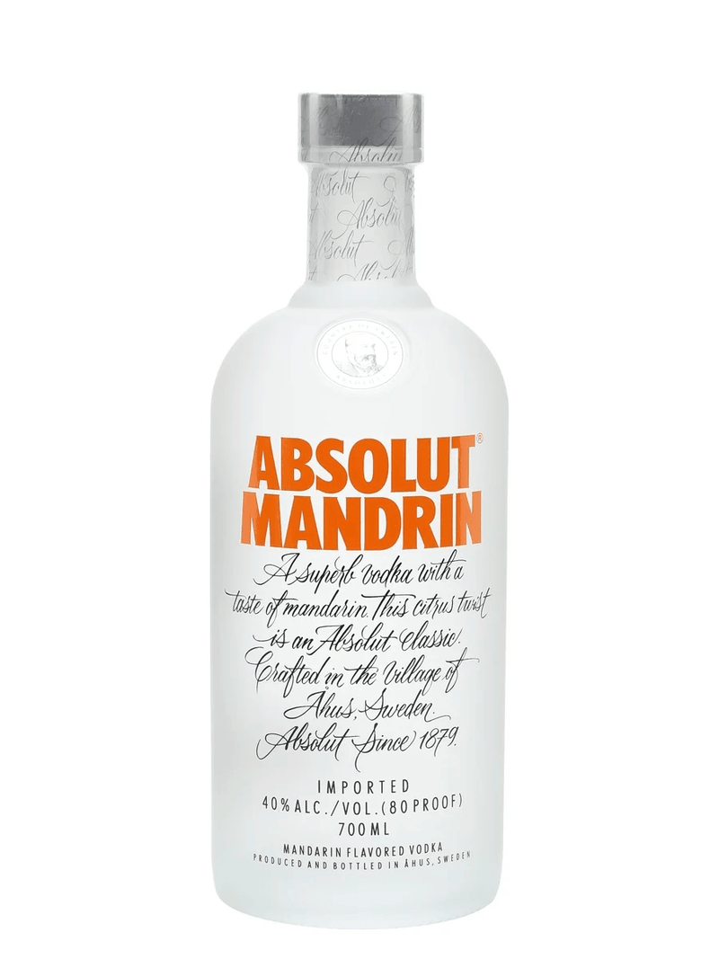 Absolut - Swedish Vodka Mandrin 瑞典栁橙味伏特加 - 750ml -  Mango Store