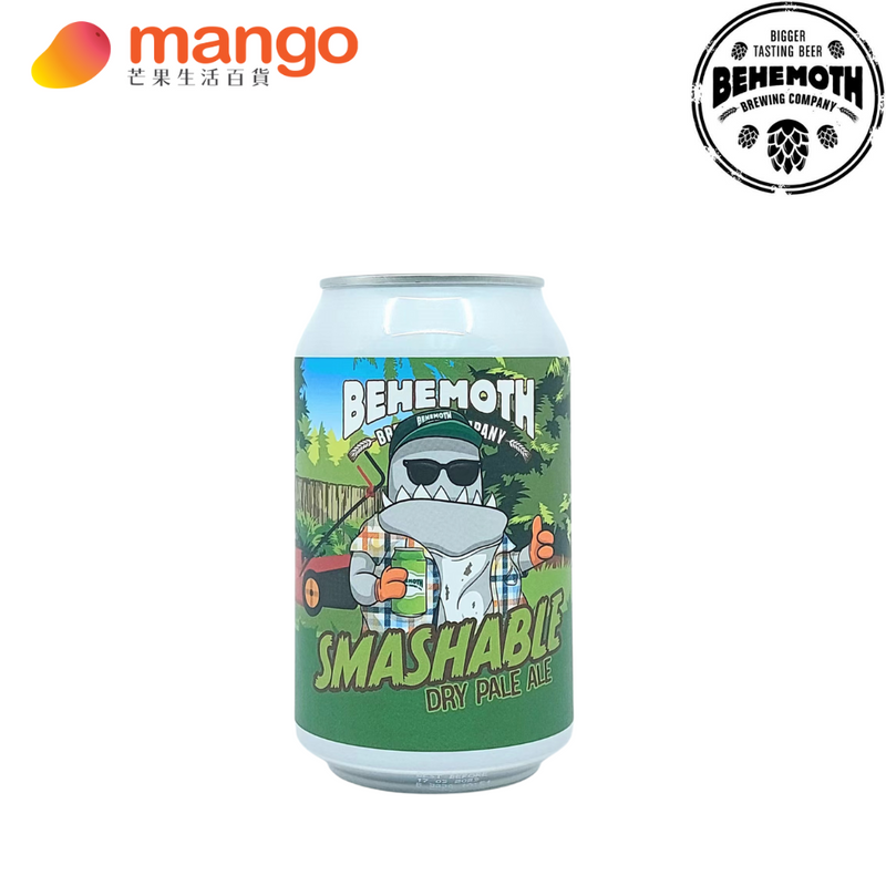 Behemoth Brewing - Smashable Dry Pale Ale 紐西蘭手工啤酒 - 330ml