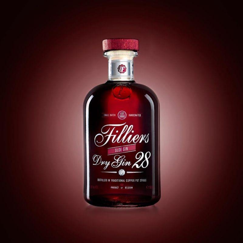 Filliers Gin - Filliers Belgian Sloe Gin28 比利時黑刺李琴酒 - 500ml -  Mango Store