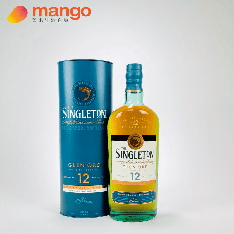 The Singleton of Glen Ord - 12 Years Old Single Malt Scotch Whisky 12年單一麥芽蘇格蘭威士忌 700ml -  Mango Store