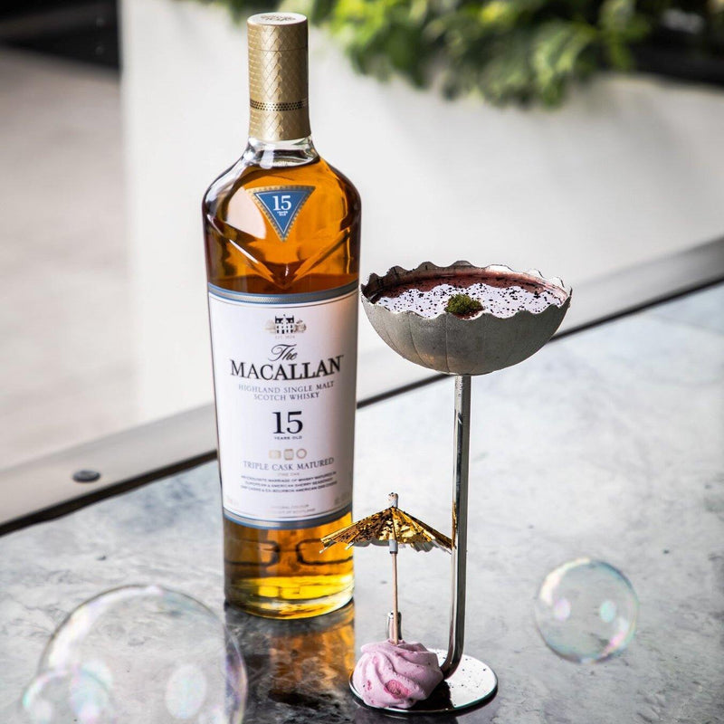 The Macallan麥卡倫 - 15 Years Old Highland Single Malt Triple Cask Matured Scotch Whisky 蘇格蘭15年單一麥芽三桶熟成威士忌 700ml -  Mango Store