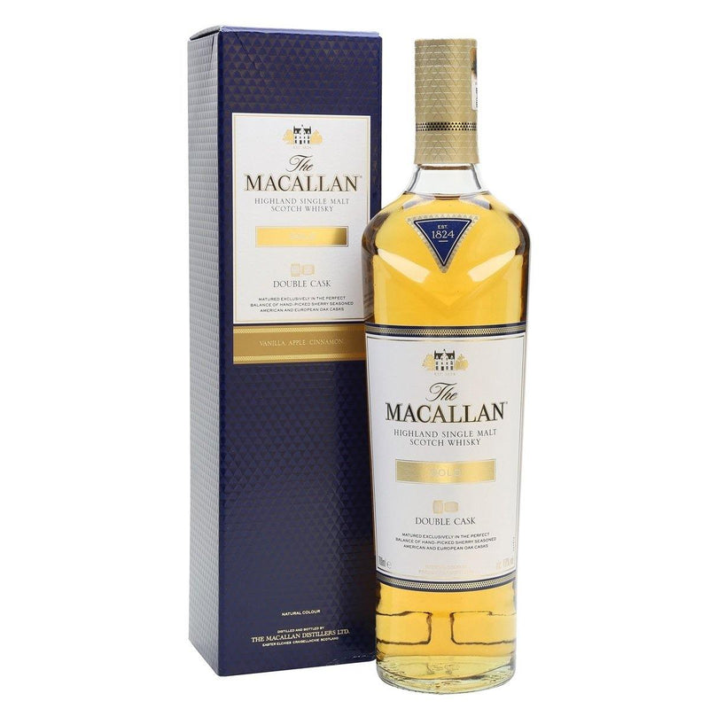 The Macallan麥卡倫 - Double Cask Gold Highland Single Malt Scotch Whisky 蘇格蘭金雙桶單一麥芽威士忌 700ml -  Mango Store