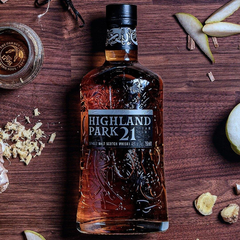 Highland Park 高原騎士 - 21 Years Old Single Malt Scotch Whisky 蘇格蘭21年單一麥芽威士忌 700ml -  Mango Store