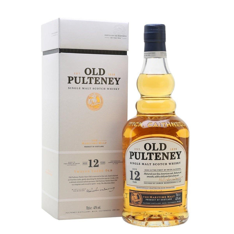 Old Pulteney - 12 Years Old Single Malt Scotch Whisky 蘇格蘭12年單一麥芽威士忌 700ml -  Mango Store