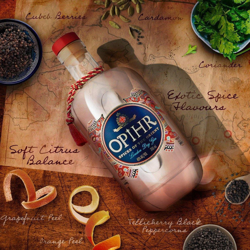 Opihr - Oriental Spiced London Dry Gin 英國倫敦乾琴酒 700ml -  Mango Store
