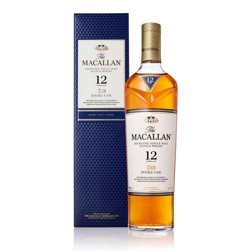 The Macallan麥卡倫 - 12 Years Old Highland Single Malt Double Cask Scotch Whisky 蘇格蘭12年單一麥芽雙桶威士忌 700ml -  Mango Store
