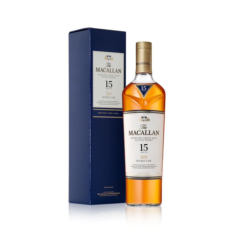 The Macallan麥卡倫 - 15 Years Old Highland Single Malt Double Cask Scotch Whisky 蘇格蘭15年單一麥芽雙桶威士忌 700ml -  Mango Store