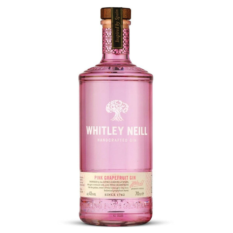 Whitley Neill 惠特利尼爾 - Pink Grapefruit Gin 英國粉紅葡萄柚琴酒 700ml -  Mango Store