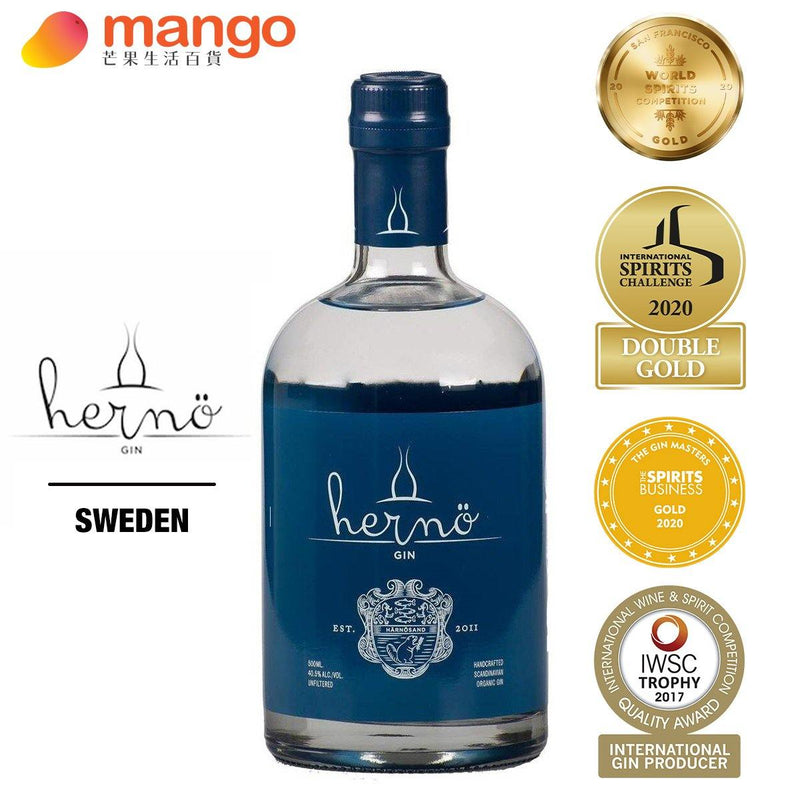 Hernö 赫尼 - Swedish Dry Gin 瑞典乾琴酒 500ml -  Mango Store