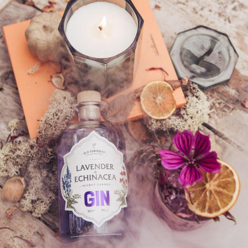 The Old Curiosity Distillery - Secret Garden Gin Lavender & Echinacea 蘇格蘭秘密花園薰衣草紫錐菊琴酒 500ml -  Mango Store