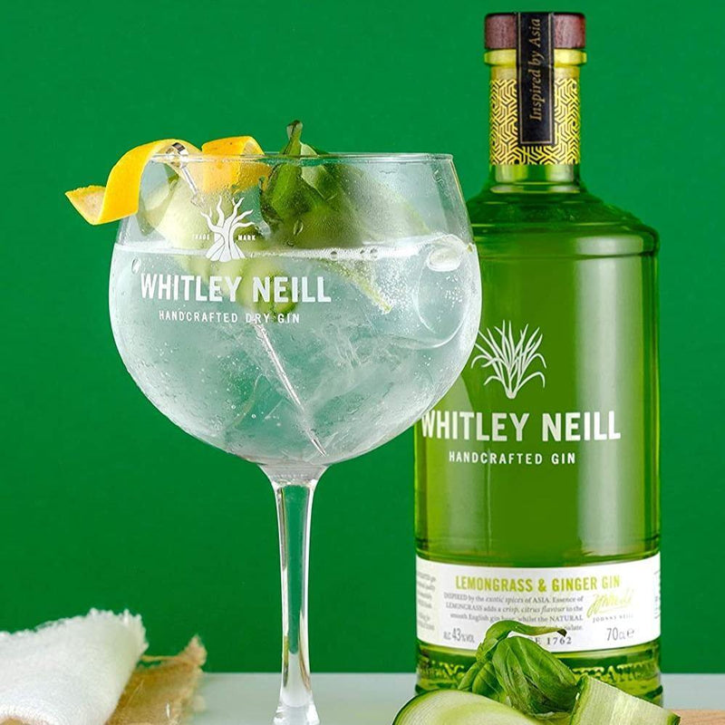 Whitley Neill 惠特利尼爾 - Lemongrass & Ginger Gin 英國檸檬草薑琴酒 700ml -  Mango Store