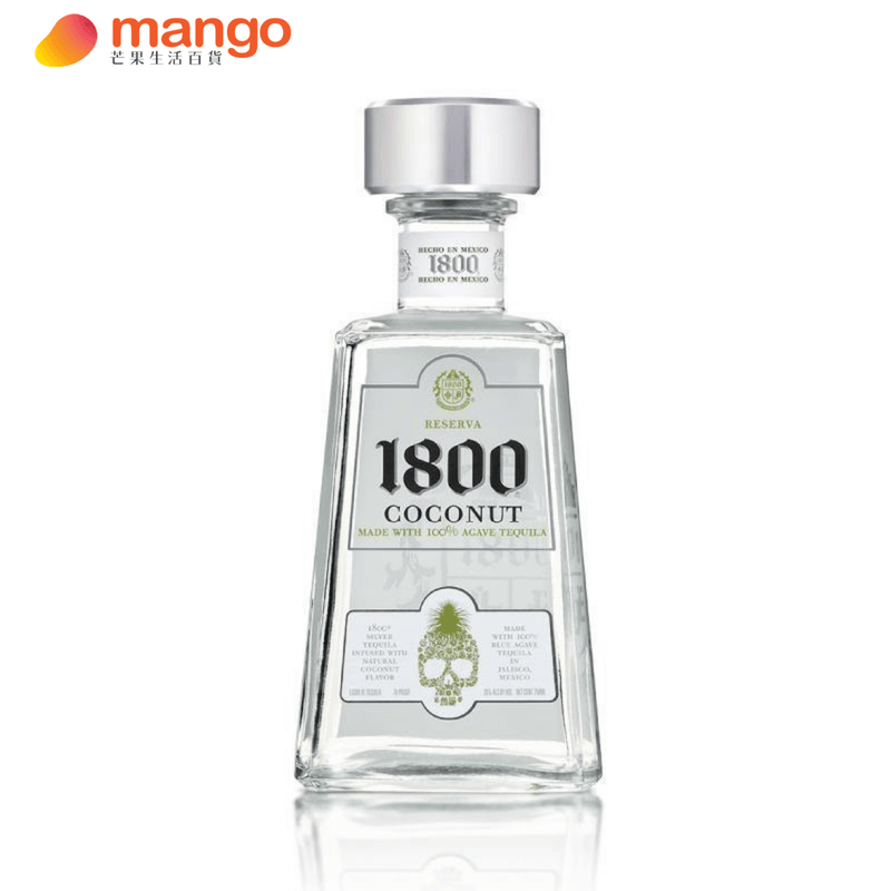 1800 Tequila - Coconut Tequila 墨西哥椰子龍舌蘭酒 750ml -  Mango Store