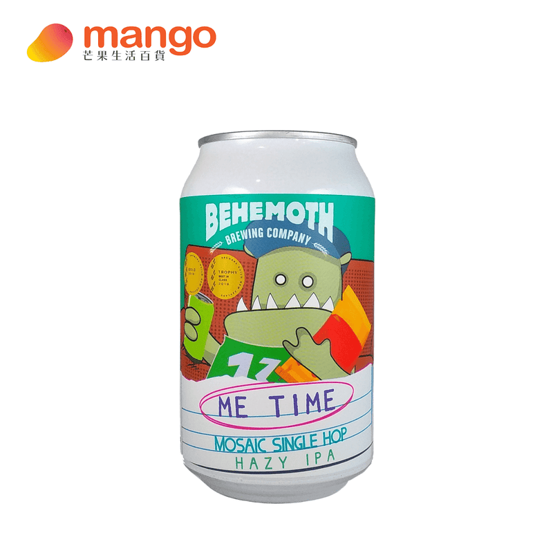 Behemoth Brewing - Me Time Mosaic - Hazy IPA 紐西蘭手工啤酒 - 330ml -  Mango Store