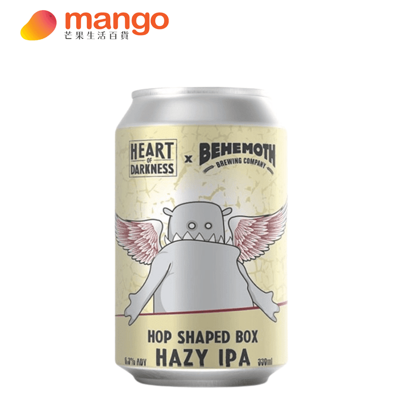 Behemoth Brewing - Hop Shaped Box Hazy IPA 紐西蘭手工啤酒 - 330ml -  Mango Store