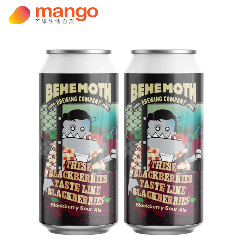 Behemoth Brewing - These Blackberries Taste Like Blackberries - Blackberry Sour Ale 黑莓酸艾爾紐西蘭手工啤酒 440ml (2罐)