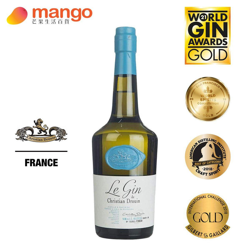 Calvados Christian Drouin - Le Gin de Christian Drouin 法國蘋果琴酒 700ml -  Mango Store