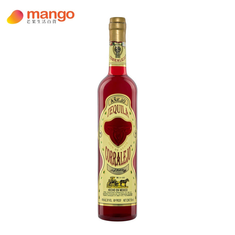 Corralejo - Mexican Corralejo Anejo Tequila 墨西哥龍舌蘭酒 750ml -  Mango Store