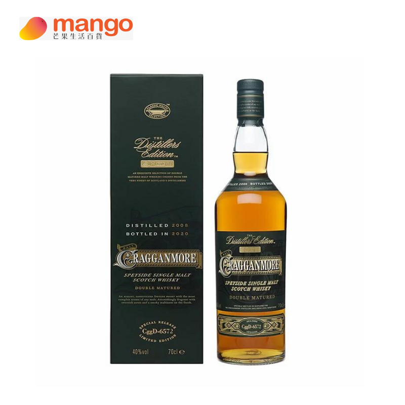 Cragganmore Distillers Edition Single Malt Scotch Whisky 單一麥芽蘇格蘭威士忌 - 700ml