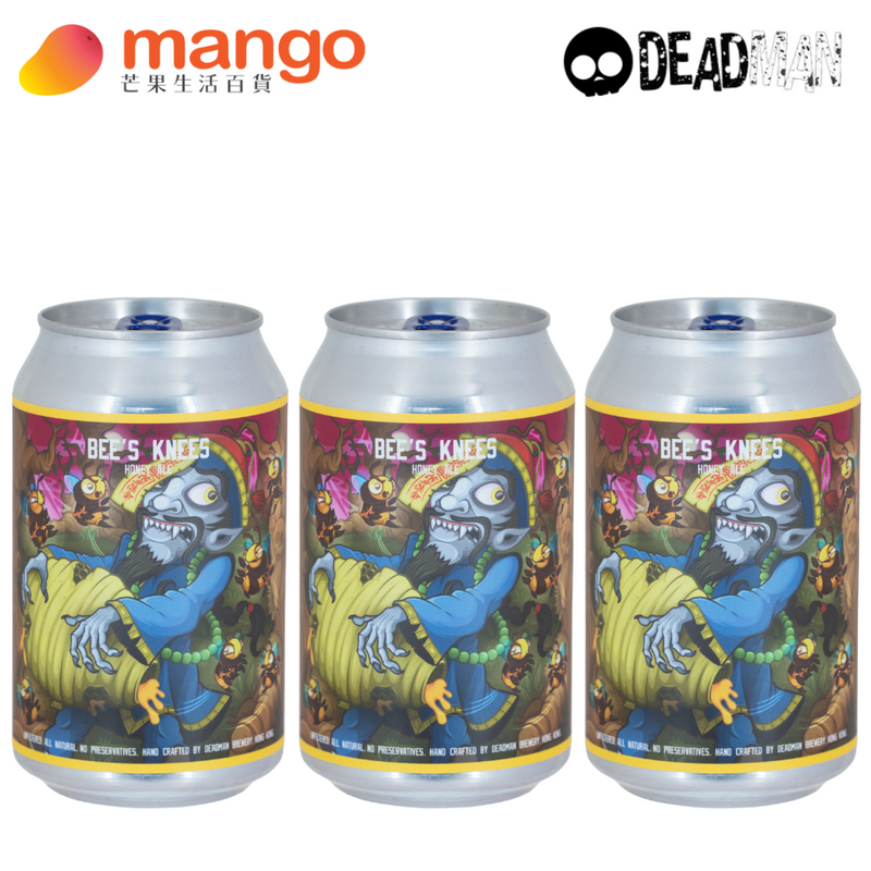 Deadman Brewery - Bee's Knees Honey Ale 香港手工啤酒 330ml (3罐)