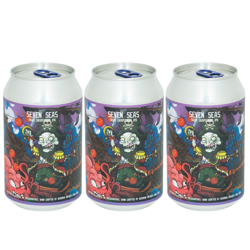 Deadman Brewery - Seven Seas Sour IPA 香港手工啤酒 330ml (3罐)