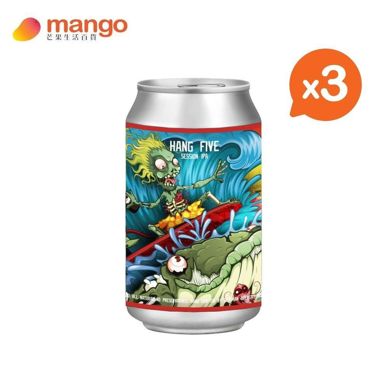 Deadman Brewery - Hang Five HK Craft Beer 香港手工啤酒罐裝 330ml (3罐) -  Mango Store