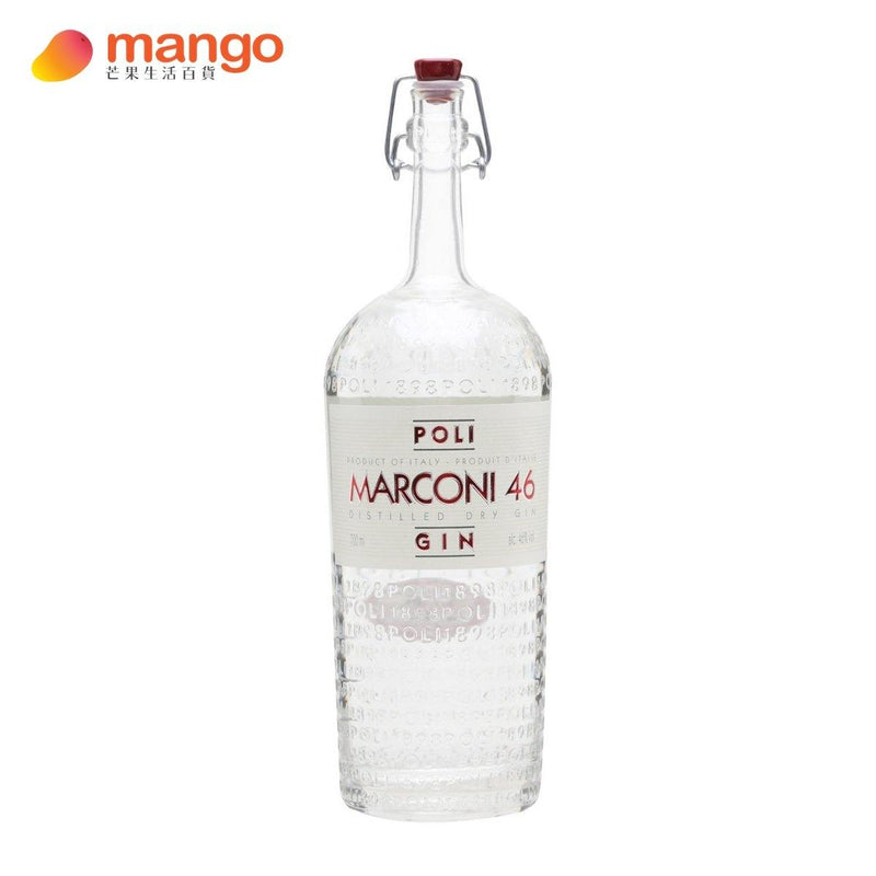 Distilleria Poli - Marconi 46 Italian Gin  意大利馬可尼46琴酒 - 700ml -  Mango Store