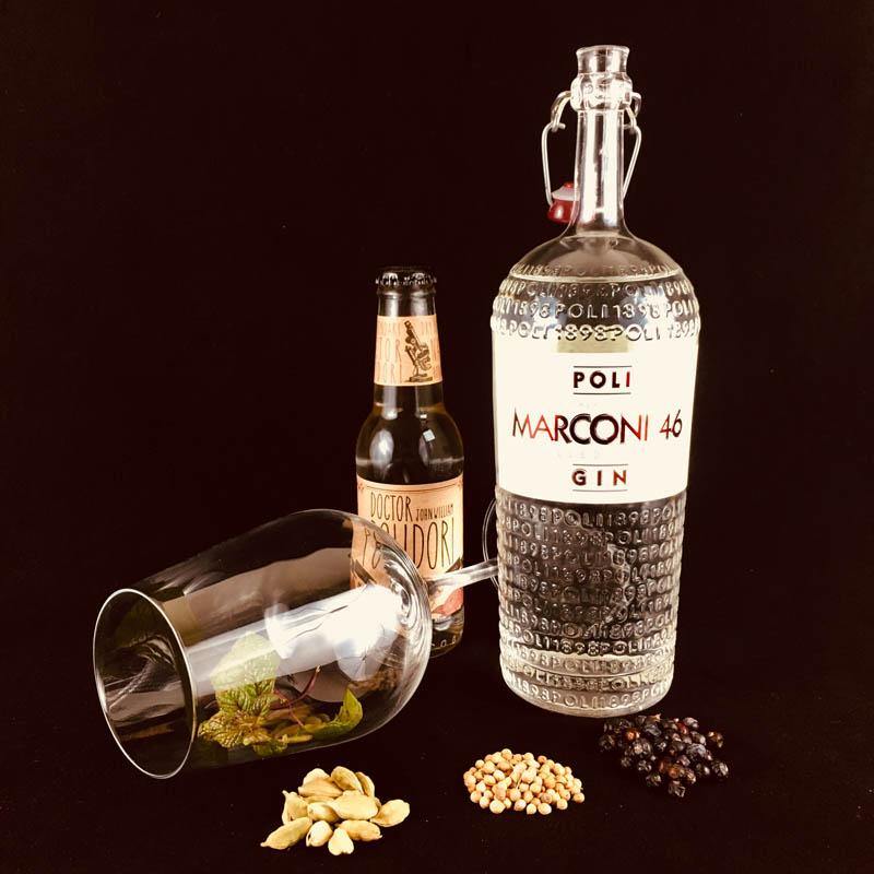 Distilleria Poli - Marconi 46 Italian Gin  意大利馬可尼46琴酒 - 700ml -  Mango Store