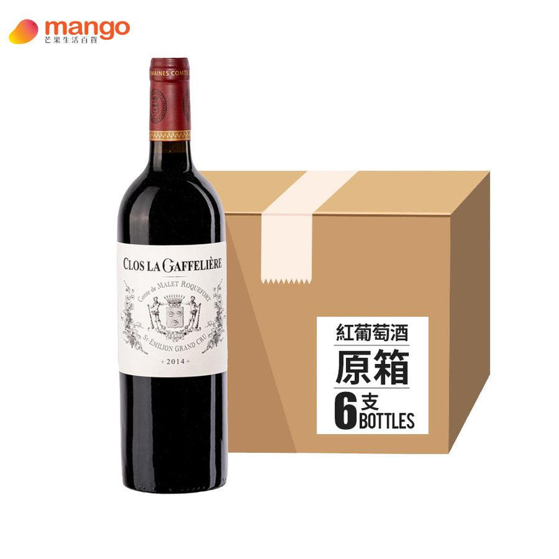Domaines Comte de Malet Roquefort - Clos de la Gaffelière 法國紅葡萄酒 - 750ml (原箱6支) -  Mango Store
