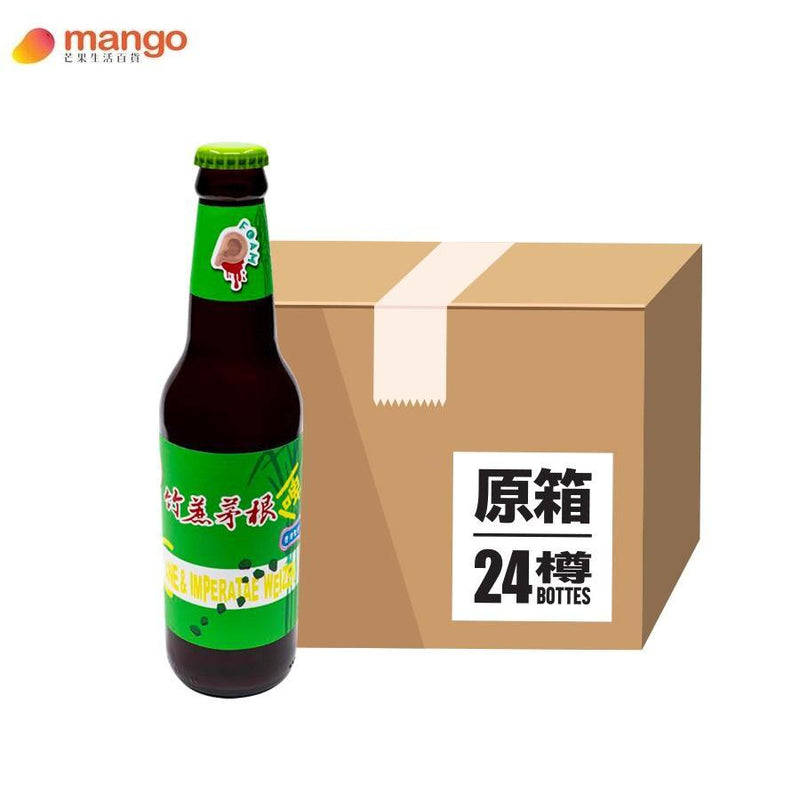 Foam Beer 瘋啤 - ⽵庶茅根啤 Cane & Imperatae Weizen HK Craft Beer 香港手工啤酒 330ml (原箱24樽) -  Mango Store