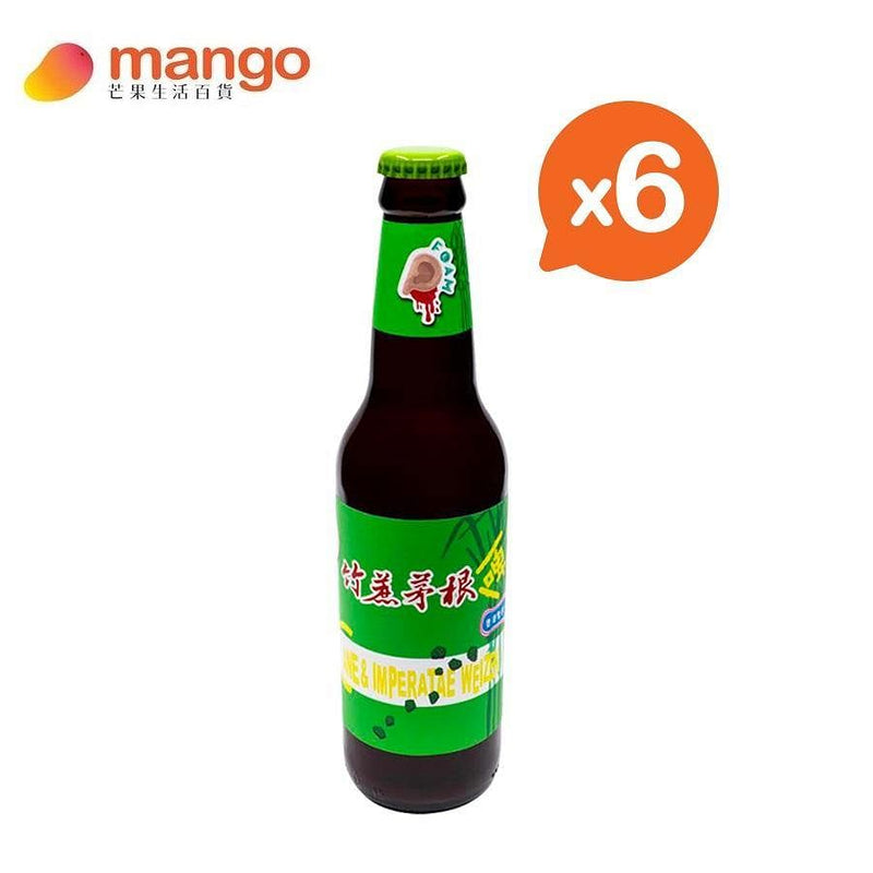 Foam Beer 瘋啤 - ⽵庶茅根啤 Cane & Imperatae Weizen HK Craft Beer 香港手工啤酒 330ml (6樽) -  Mango Store