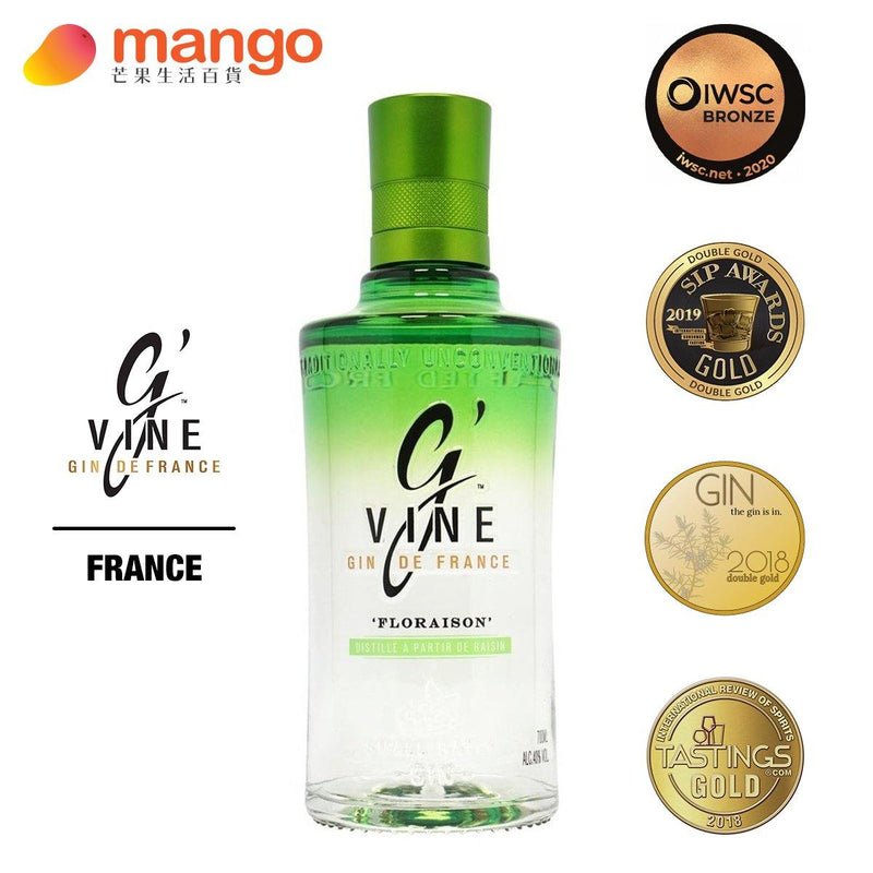 G'Vine 紀凡 - Floraison French Gin 法國花果香琴酒 700ml -  Mango Store