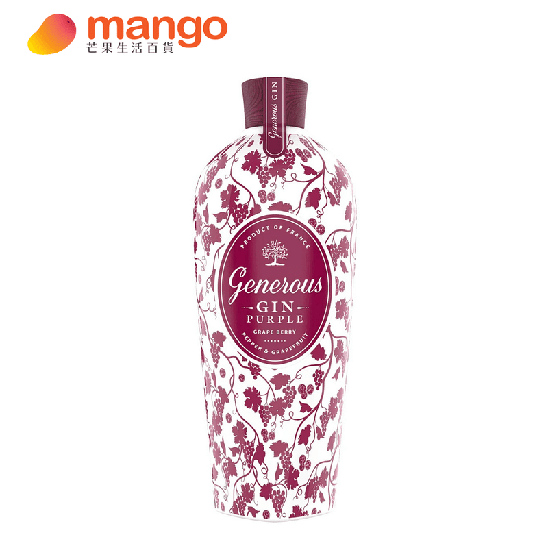 Generous Gin - Purple Gin 法國紫色琴酒 700ml -  Mango Store