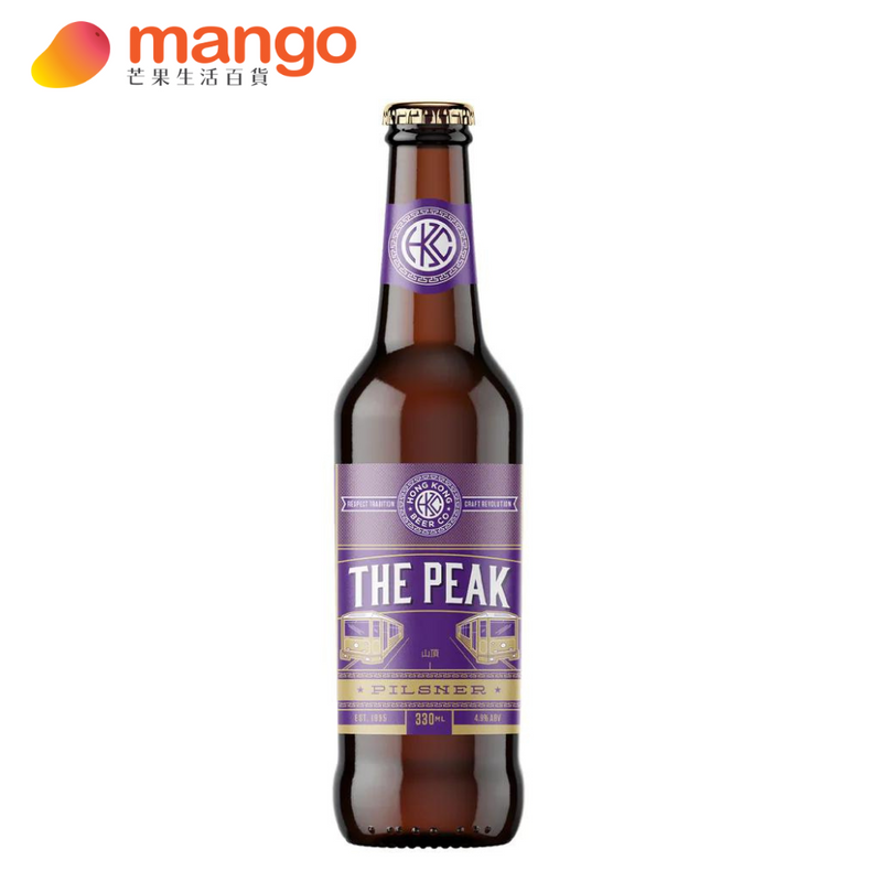 Hong Kong Beer 香港啤酒 - The Peak Pilsner 香港啤酒山頂皮爾森手工啤酒 330ml