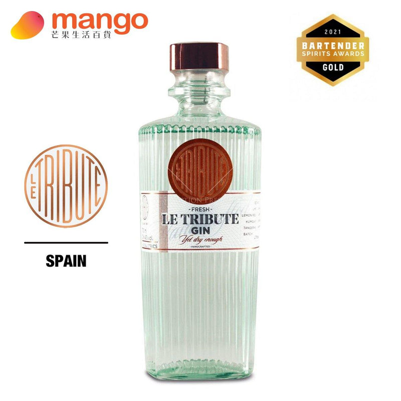 Le Tribute Spanish Gin 獻禮西班牙琴酒 - 700ml -  Mango Store