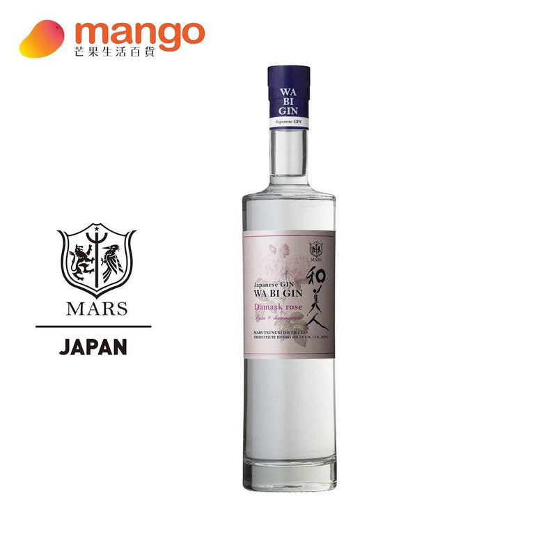 Mars - Japanese Gin Wa Bi Gin Damask Rose 日本和美人大馬士革玫瑰琴酒  - 495ml -  Mango Store