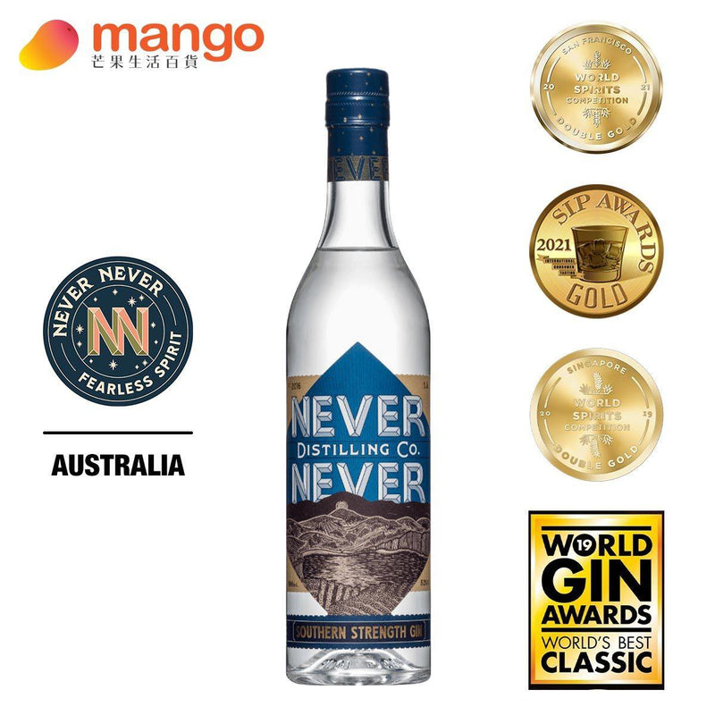 Never Never Southern Strength Gin 澳洲海軍強度琴酒 500ml -  Mango Store