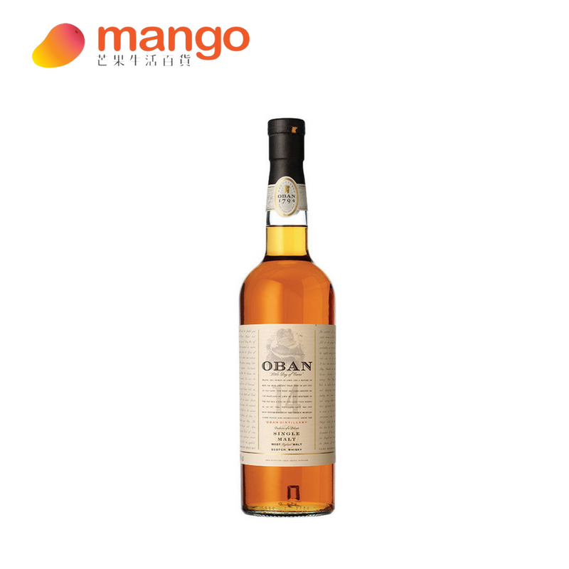 Oban 14 Years Single Malt Whisky - 歐本14年單一麥芽蘇格蘭威士忌 - 700ml