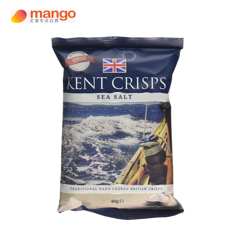 Kent Crisps - Sea Salt Potato Chips 海鹽味薯片 150g