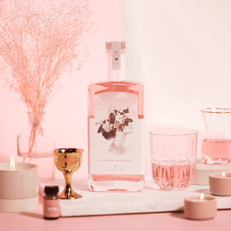 Sanfly Beloved Memoire Gin Cocktail  瑰荔追憶雞尾酒 500ml -  Mango Store
