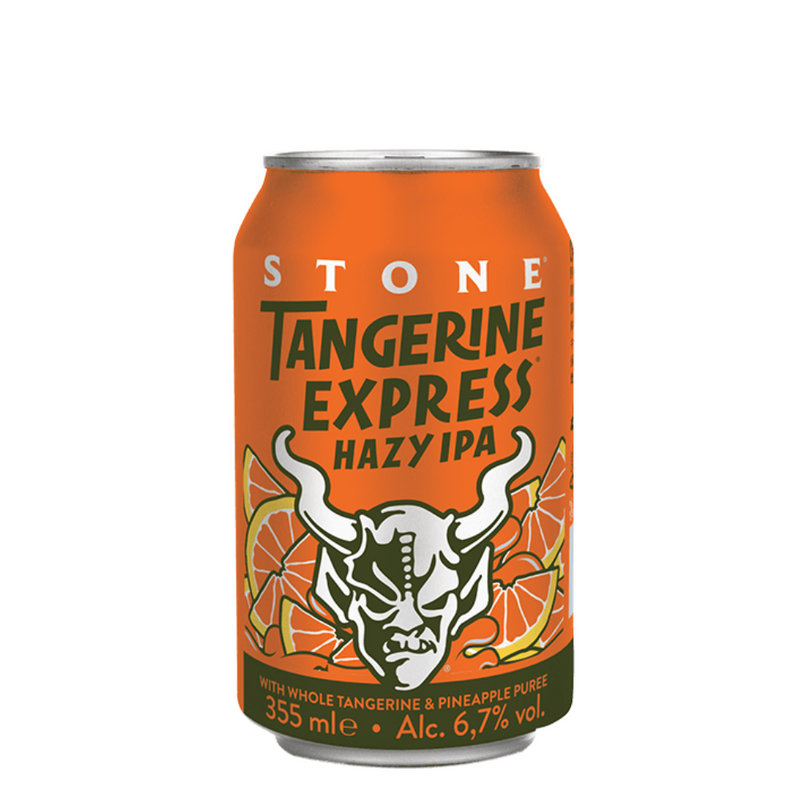 Stone - Tangerine Express Hazy IPA 美國手工啤酒罐裝 355ml (美國神級廠牌. 柑橘IPA)